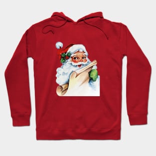 Basic Vintage Santa Claus Hoodie